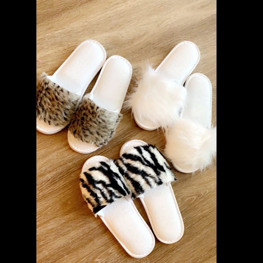 Fur Bed Slippers